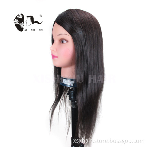 Low Cost Quality lesson wig Good Touch Feeling Pivot Point Erika Cosmetology Training Mannequin Head ForHairdressing School